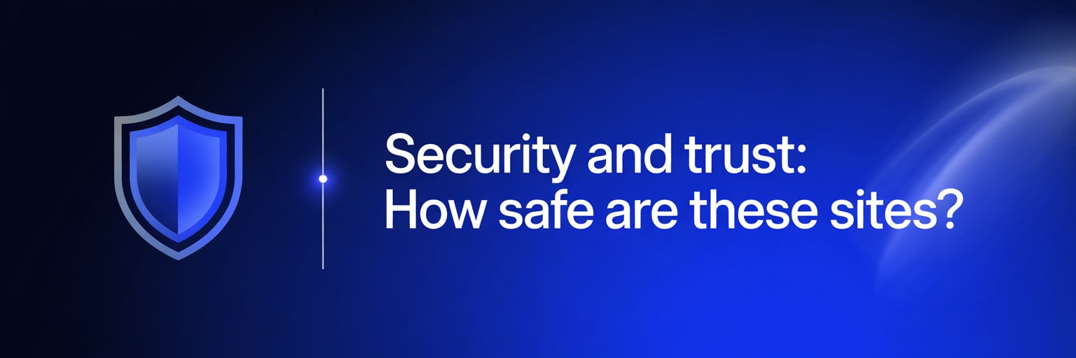 Security and Trust: How Safe Are These Sites?